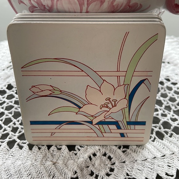 Set of 4 coasters made in Japan - Picture 4 of 4